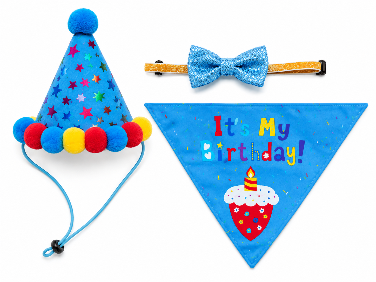 Kit Cumpleañero Pawmerald Perrhijo 🩵🐾