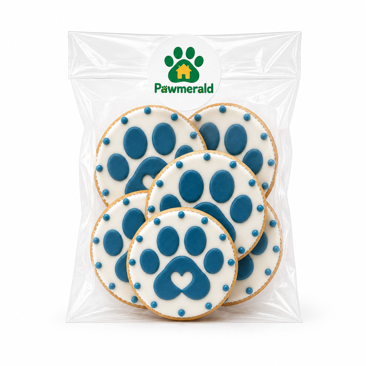 5 Pack Galletas HUELLA Perrhijos 🐾
