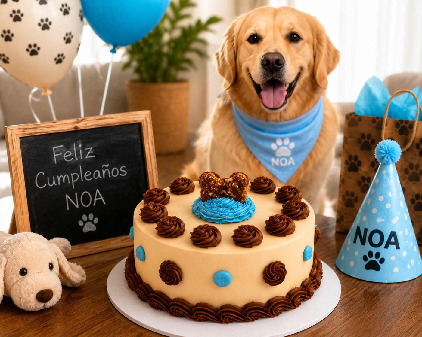 🎂 Pastel Perrhijos Grande